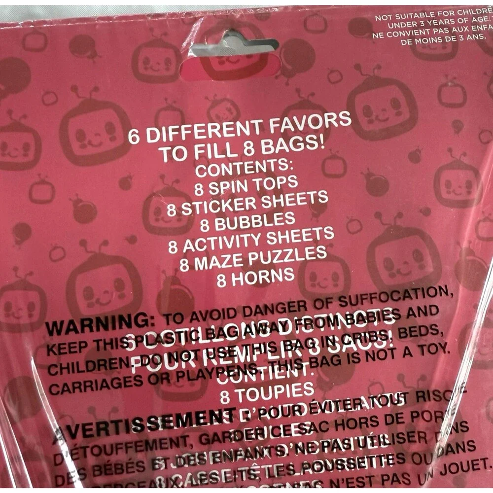 Cocomelon Birthday Party Kit Decorations Favors Tablecloth Bus Balloon Backdrop